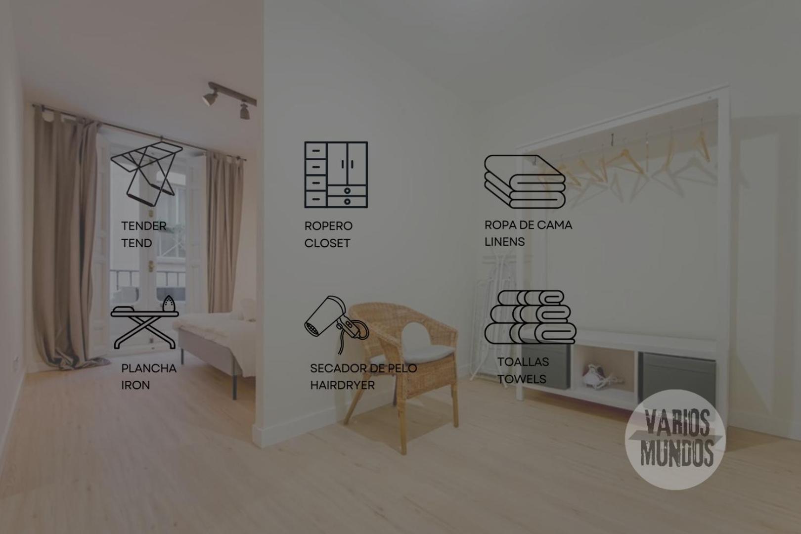 Modern 6pax En La Plaza De Tirso-centro E1 Appartamento